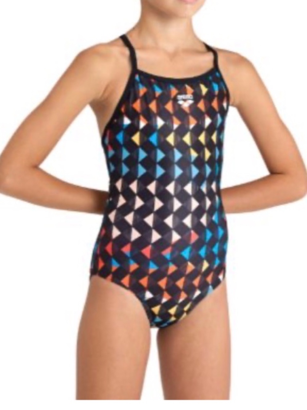 (NWT 2 available!) size 8-9 Arena junior carnival print swimsuit
